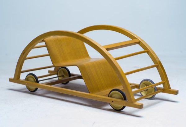 "Schaukelwagen" by Hans Brockhage & Erwin Andra for Siegfried Lenz - Image 3