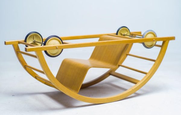 "Schaukelwagen" by Hans Brockhage & Erwin Andra for Siegfried Lenz - Image 2