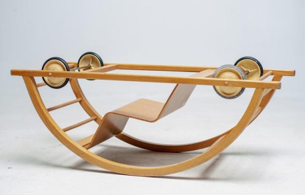 "Schaukelwagen" by Hans Brockhage & Erwin Andra for Siegfried Lenz - Image 8