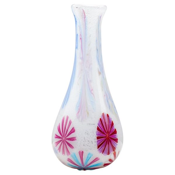 Monumental Anzolo Fuga for A.V.E.M. Murano 'Murrine Incatenate' Glass Vase