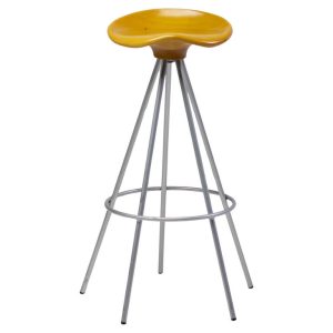 Four Jamaica Beech Bar Stools by Pepe Cortés