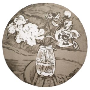 Jane Freilicher — Untitled from Self-Portrait in a Convex Mirror
