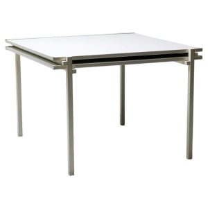 Architectural Adjustable Dining Table by Metz & Co., The Netherlands, 1970s