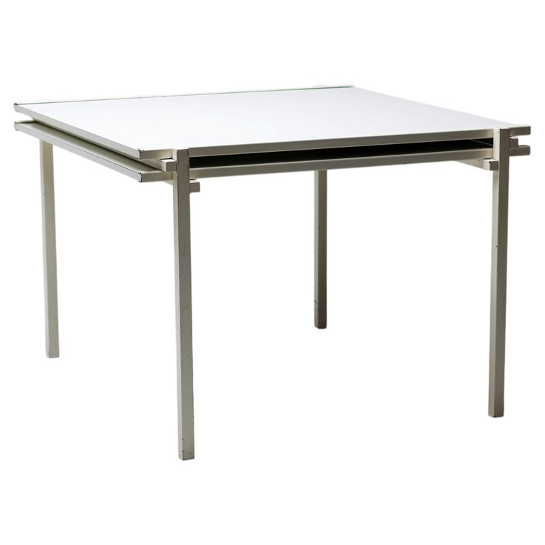 Architectural Adjustable Dining Table by Metz & Co., The Netherlands, 1970s