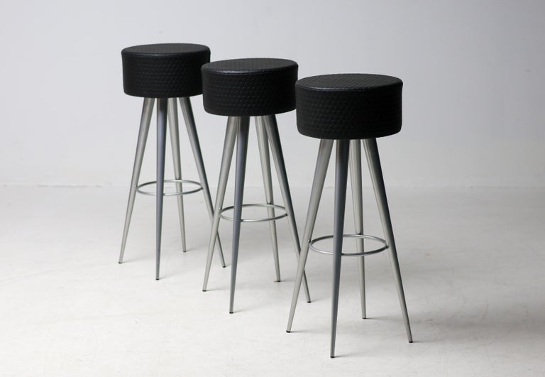 Set of Three Bar Stools by Maurizio Peregalli for Zeus Noto - Image 8