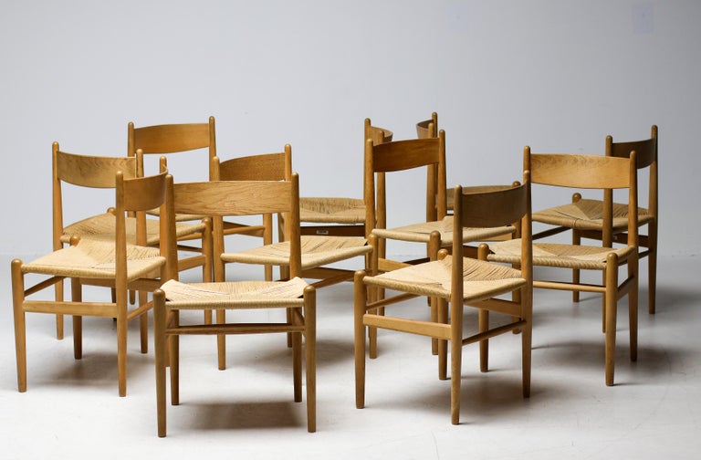 Matching CH36 Dining Chairs, Soap Treated Oak by Hans J. Wegner for Carl Hansen - Image 3
