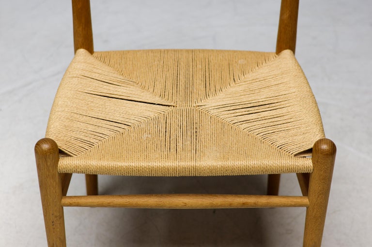 Matching CH36 Dining Chairs, Soap Treated Oak by Hans J. Wegner for Carl Hansen - Image 4