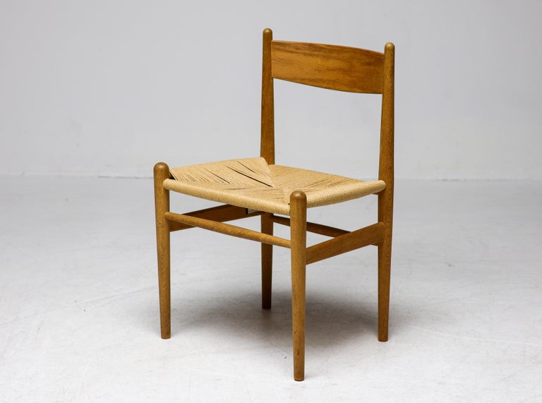 Matching CH36 Dining Chairs, Soap Treated Oak by Hans J. Wegner for Carl Hansen - Image 2