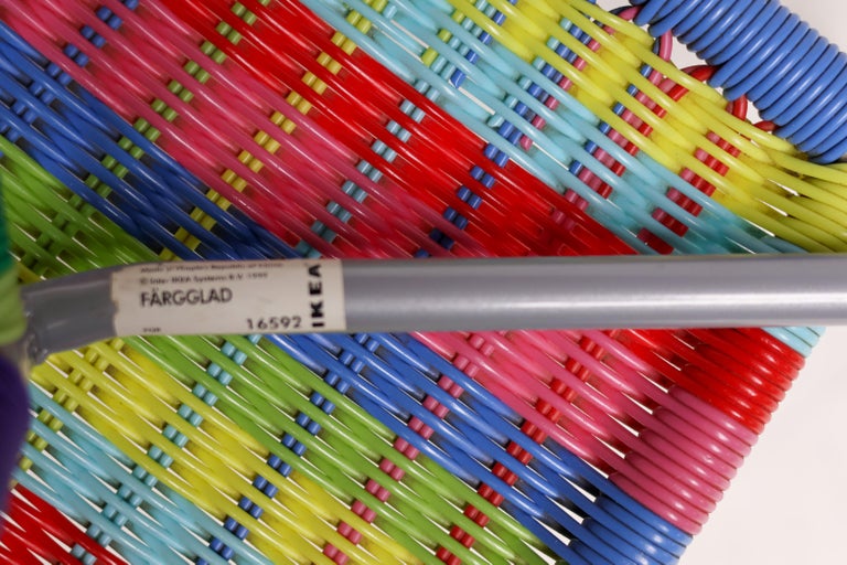 Set of Five IKEA Färgglad Children’s Chairs - Image 10