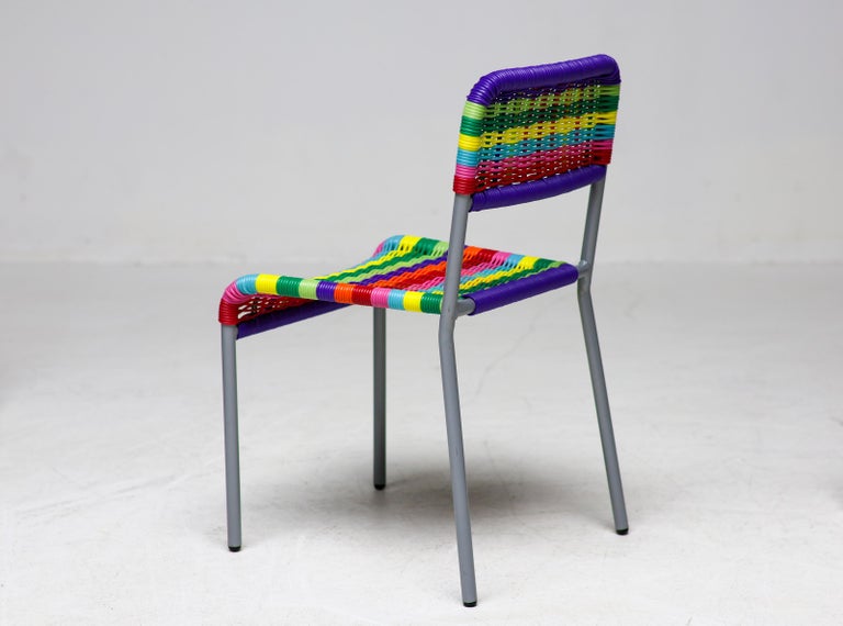 Set of Five IKEA Färgglad Children’s Chairs - Image 5