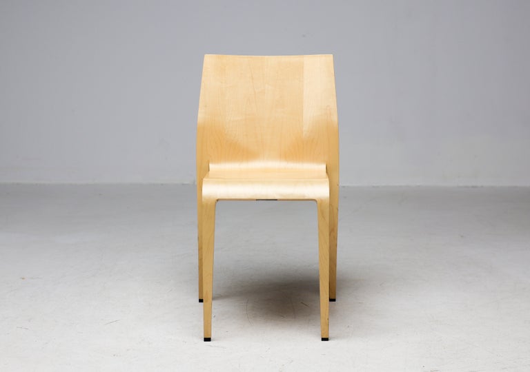 A Monumental Collection – 60 Alias Laleggera Chairs in Birch - Image 7
