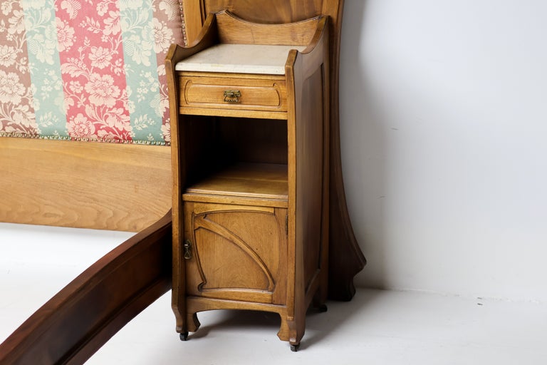 Art Nouveau Bedroom Suite Attr. to Gustave Serrurier-Bovy, Belgium, circa 1900 - Image 11