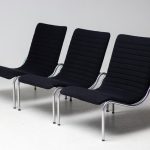 Three Kho Liang Ie Model 704 High Back Lounge Chairs - Image 2