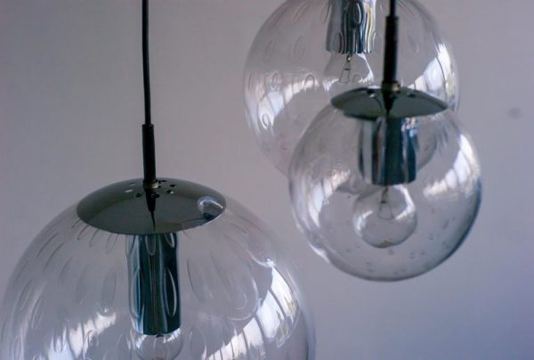 RAAK Pendant Lamp with Three 'Bubbles' Spheres - Image 6