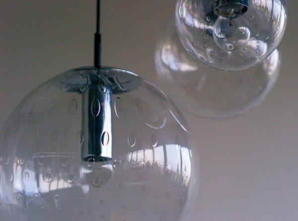 RAAK Pendant Lamp with Three 'Bubbles' Spheres - Image 7