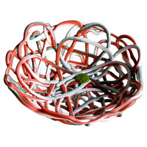 Unique Gaetano Pesce for Fish Design “Tutti Frutti” Large Resin Bowl, 1990s