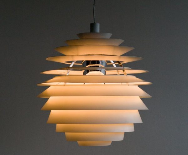 Rare Large Early Poul Henningsen Louvre Pendants by Louis Poulsen, 1962 - Image 5