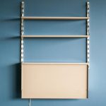 Pilastro Wall Mounted Secretaire With Built-in Light - Image 7