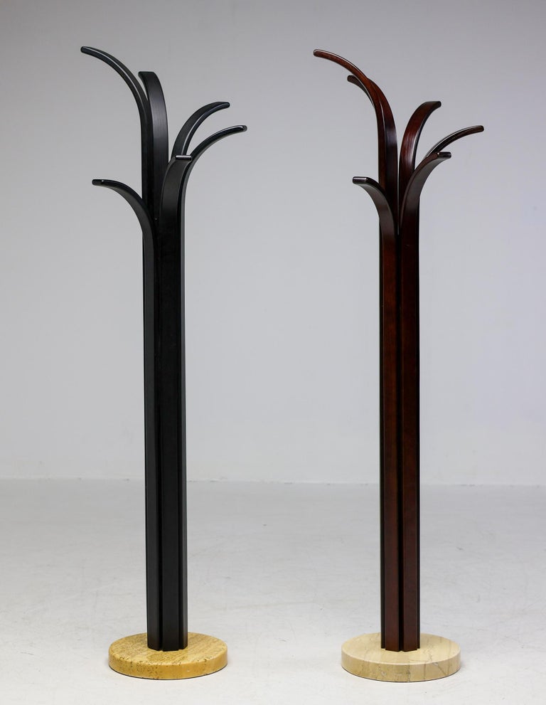 Pair of Plywood Coat Racks by Carlo Cerbaro for Porada - Image 2