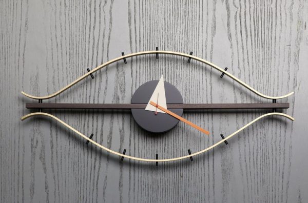 Mid Century Modern George Nelson Eye Clock - Image 5