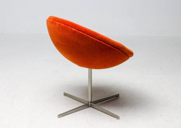 Unique Tramontana Jade and Ember Velvet Verner Panton C1 Chairs - Image 9