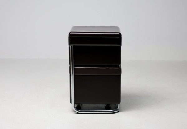 1970s Carlo Urbinati Dark Brown Vanity — Italian Modern Elegance - Image 5