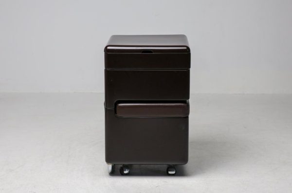 1970s Carlo Urbinati Dark Brown Vanity — Italian Modern Elegance - Image 2