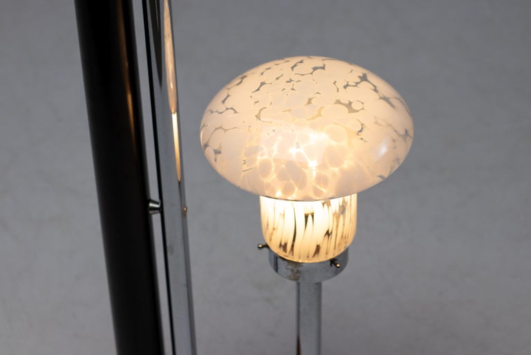 Mazzega Mid Century Modern Murano Glass Floor Lamp by Carlo Nason, Italy, 1970 - Image 4