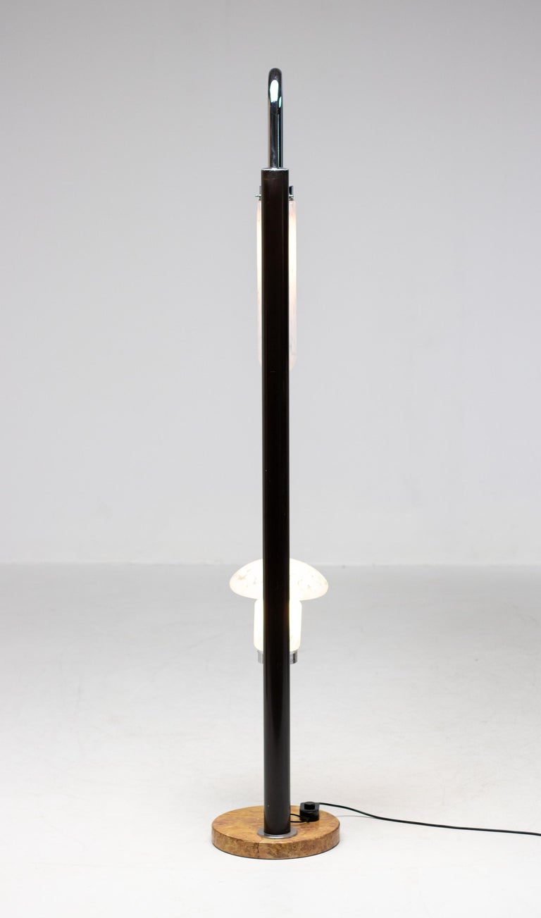 Mazzega Mid Century Modern Murano Glass Floor Lamp by Carlo Nason, Italy, 1970 - Image 7