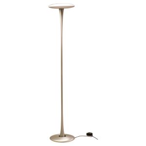 Silver Helice Floor Lamp by Marc Newson