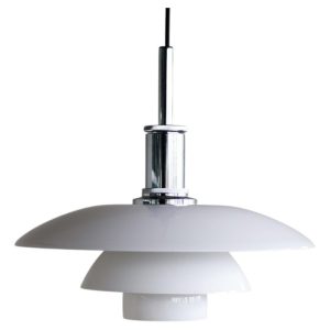 Poul Henningsen PH 4½-4 Glass Pendant Light by Louis Poulsen