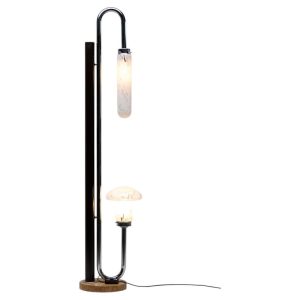 Mazzega Mid Century Modern Murano Glass Floor Lamp by Carlo Nason, Italy, 1970