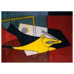 Large Wool Picasso Carpet La Figura