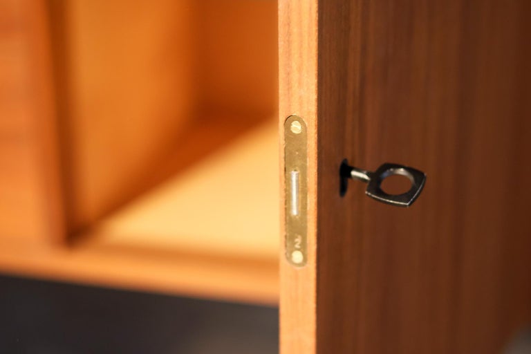 Mid-Century Swedish Freestanding Shelving System with Desk by Olof Pira - Image 6