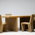 Frank Gehry "Easy Edges" Dining Set, 1970s - Image 2