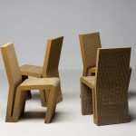 Frank Gehry "Easy Edges" Dining Set, 1970s - Image 18