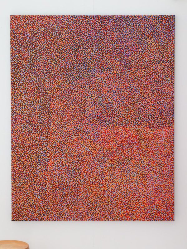 Australia Aboriginal Dreaming Painting by Gladys Kemarre, 1995 - Image 10
