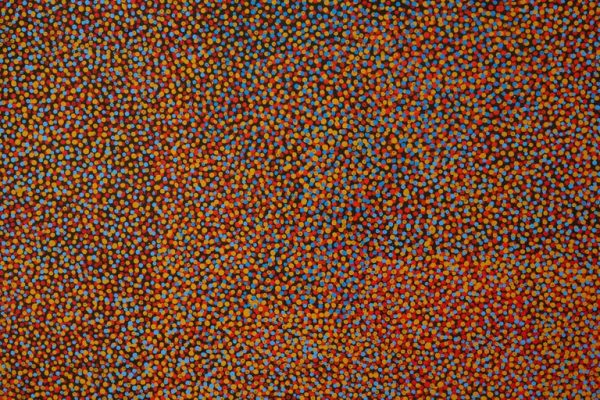 Australia Aboriginal Dreaming Painting by Gladys Kemarre, 1995 - Image 4