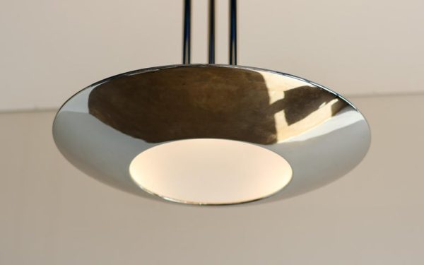 Pair of Jean Perzel No. 601 Pendants – Iconic French Art Deco Lighting - Image 7