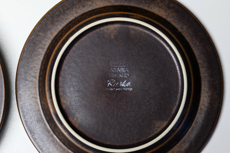 19-Piece Arabia Ruska Set – 1970s Finnish Earth & Fire - Image 8