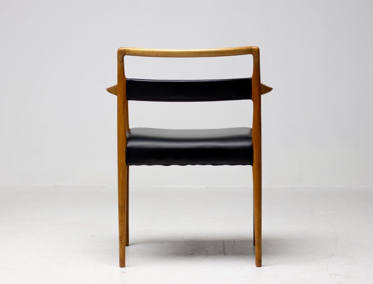 Rare Set of 6 Dining Chairs by Kai Kristiansen for Oddense, Denmark, 1960 - Image 18
