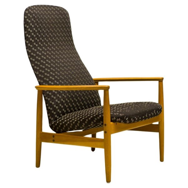 Scandinavian Organic Recliner by Alf Svensson