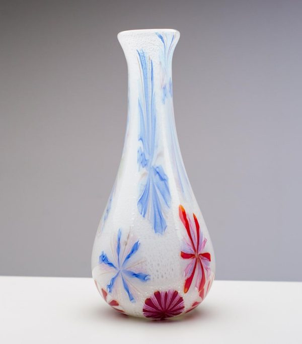 Monumental Anzolo Fuga for A.V.E.M. Murano 'Murrine Incatenate' Glass Vase - Image 2