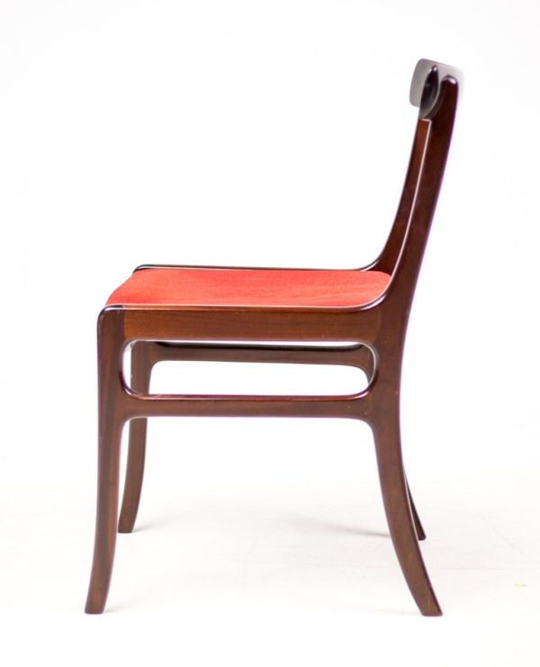Set of Four Mid Century Modern Ole Wanscher 'Rungstedlund' Chairs - Image 3
