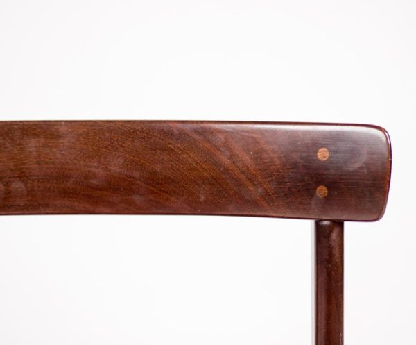 Set of Four Mid Century Modern Ole Wanscher 'Rungstedlund' Chairs - Image 5