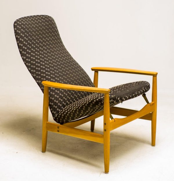 Scandinavian Organic Recliner by Alf Svensson - Image 2