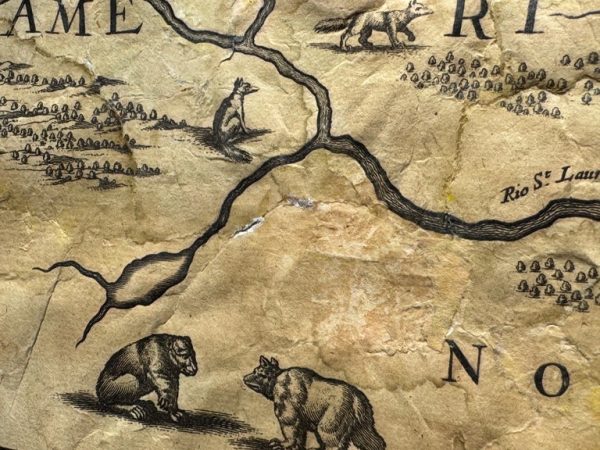 Rare Original Map of New Amsterdam (New York) – “Restitutio”, ca. 1674 – - Image 8