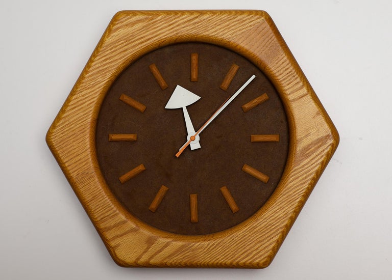 Mid Century Modern George Nelson Model No. 522 Wall Clock - Image 5