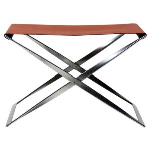 Poul Kjærholm PK-91 Folding Stool, Early E. Kold Christensen Edition, 1961