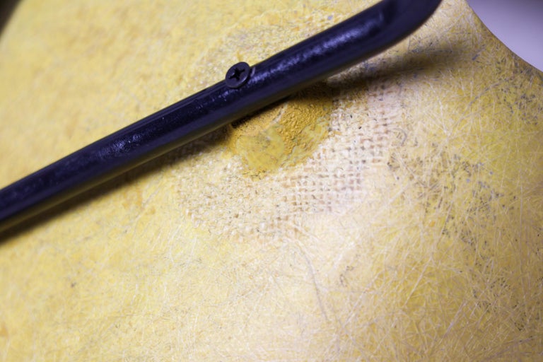 Rare Yellow Fiberglass Tulip Chair by Pierre Guariche for Steiner, 1950s - Image 11